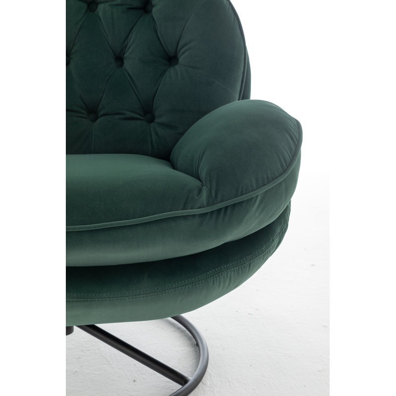 Mercury Row® Myler Upholstered Swivel Accent Chair & Reviews Wayfair